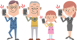 さらに拡大するスマホ利用者